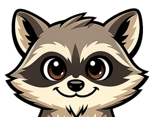 Bando the raccoon mascot